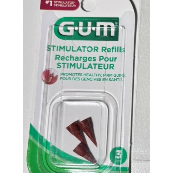 GUM Stimulator Refills - 12 rubber tips - Travel packs - Picture 3 of 4